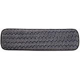 Rubbermaid Commercial 1863895 Executive Series HYGEN Multi-Purpose Microfiber Wet Flat Mop Pad,18-inch, Single-Sided