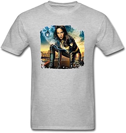 TIANAIS men's Visit Arrow TV Show On CW T-Shirt Grey XXL