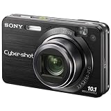  : Sony Cybershot DSCW170/B 10.1MP Digital Camera with 5x Optical Zoom with Super Steady Shot (Black)