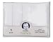 Gerber 5 Pack Prefold Birdseye Organic Diaper, White