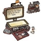 Boyds Treasure Boxes Casey's Steam Engine w/Toot McNibble #392169 2E