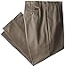 Lee Men's Big-Tall Stain Resistant Relaxed Fit Pleated Pant