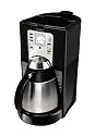 Mr. Coffee FTTX95 10-Cup Programmable Thermal Coffeemaker, Black/Stainless