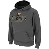 Purdue Boilermakers Charcoal Sentinel Pullover Hoodie Sweatshirt (Large)