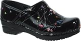 Professional Flowerfield Black Patent (Limited Edition by Sanita)