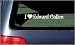 I Heart Edward Cullen Twilight Vinyl Decal - White