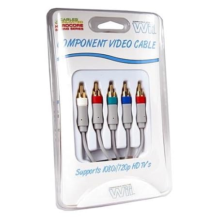 Cables Unlimited GAM-2100 6' Hardcore Gaming Series Component Video Cable for Nintendo Wii