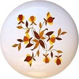 Autumn Leaf Drawer Pull Knob