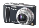 Panasonic DMC-TZ4EG-K Digitalkamera (8 Megapixel, 10-fach opt. Zoom, 2,5" Display, Bildstabilisator) grafitschwarz