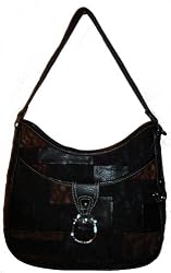 Etienne Aigner Purse Handbag Weston Patchwork Collection