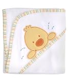 Carter's Terry Hooded Towel- White - one color, one size