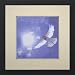 Susho, King Silk Art Handmade Silk Embroidery - White Dove in Flight - White Mat Framed Medium Size 31050WF
