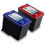 41Ec9Nk5GrL. SL160  HP 57 Tri Color & HP 58 Photo Color Remanufactured Ink Cartridges