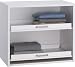 Ameriwood 7113015T White Slide-Out Shelf Cabinet