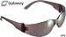 Starlite Safety Glasses - Gray Temple - Red Mirror Lens