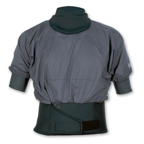 Kokatat Gore-Tex Knappster Shorty Kayak Semi Drytop-Gray-M