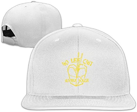 REBORN Ho Lee Chit Noodle House Logo Baseball Hat Cap White