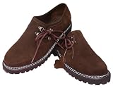 Trachtenschuhe Haferlschuhe Trachten Schuhe aus Echtleder/Gummisohle, Größe:44 Produktbild