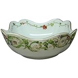 Versace by Rosenthal Flower Fantasy 8 inch Rectangular Open Vegetable