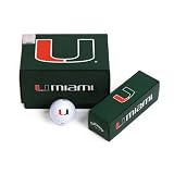 Miami Hurricanes NCAA Team Logod Golf Balls (1 Dozen) by Callaway Golf