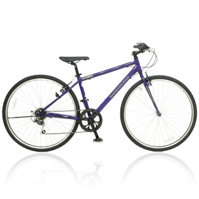 KYUZO 27インチクロスバイク 自転車 700c シマノ6段変速 アルミフレーム 自転車の九蔵限定別注モデル！ KZ-105 BARBAROSSA ミッドナイトブルー