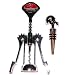 Motorhead Products NFL 2-Piece Cork Screw with Bucaneers Logo and Helmet Shaped Bottle Stopper