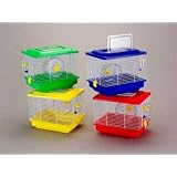 1 Story Plastic Top Hamster Cage (4pc)