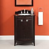 Decolav 5240-ESP Gavin 24-Inch Vanity Console, Espresso