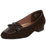 Annie Shoes Women's Martine Pump,Brown Croc,9.5 W