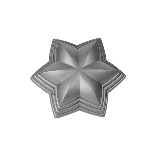 kaiser bakeware kaisercast star flan pan, 11″