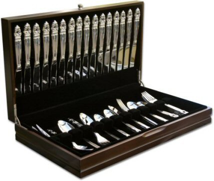 Wallace Silverware/Flatware Chest, Holds Service for 16