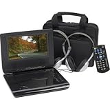 Audiovox D705PK 7-inch Portable DVD Player with Car Headrest Mounting Kit