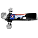 Neiko Heavy-Duty 3-in-1 Triple Trailer Hitch and Ball Mount with 6000 LB Capacity