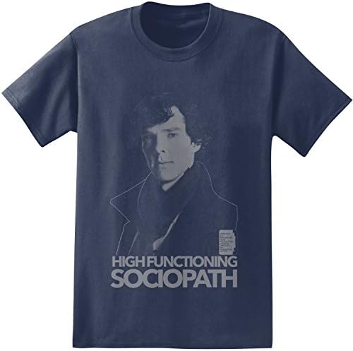 BBC Sherlock High Functioning Sociopath Photo Men's T-Shirt
