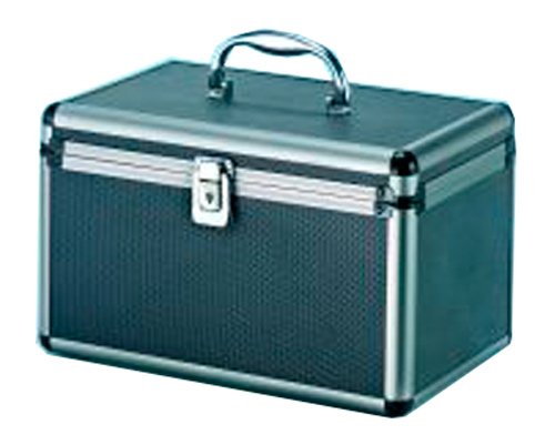 Beco BLACK BOX CD Koffer 4er Pack fuer 200 CDs in schwarzen Vlieshuellen abschliessbar Mat Preisvergleich