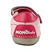 Momo Baby Girls First Walker/Toddler Flower Power Mary Jane Leather Shoes