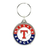 Pewter MLB Team Design Key Ring - Texas Rangers Pewter MLB Team Design Key Ring - Texas Rangers
