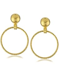GURHAN "Geo" Small Hanging Hoop Post Earrings
