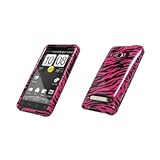 Premium Hot Pink and Black Zebra Snap-On Cover Hard Case Cell Phone Protect ....