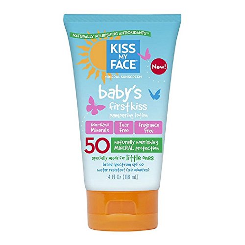 Kiss My Face Spf#50 Sunscreen Baby First Kiss Lotion 4oz Kiss My Face Spf#50 Sunscreen Baby First Kiss Lotion 4oz