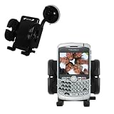 Blackberry 8300 Curve Flexible Car Windshield Holder - Gomadic Brand