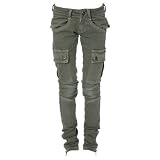 Vintage Havana Khaki Skinny Cargo Pants