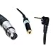 XLR Jack to iPhone, iPad2, iPod Touch and Other Compatible Devices for XLR Microphones to be Plugged In to the iPhone for Professional Recording, with a 3.5mm Mini Jack for Headphones,