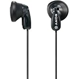 Sony MDR-E9LP/BLK Earbud Headphones, Black (Discontinued by Manufacturer)