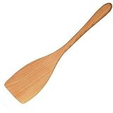 Spatula Medium USA In Maple Wood Left-Handed - Jonathan's Spoons #H10-LH
