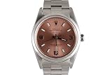 Rolex Mens Stainless Steel Airking Bronze Dial