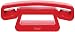 Swissvoice ePure Schnurloses Analog-Telefon (DECT) mit beleuchtetem Display und Full Eco-Mode rot