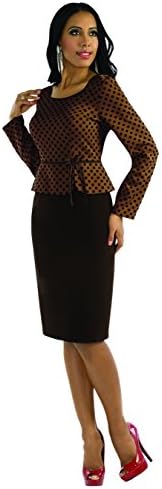 2pc Dress/Jacket Set. Formal Suit for Work, Church, Party Plus Size Womens suits