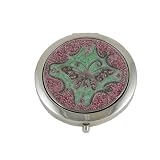 Vintage Style Butterfly Compact Mirror