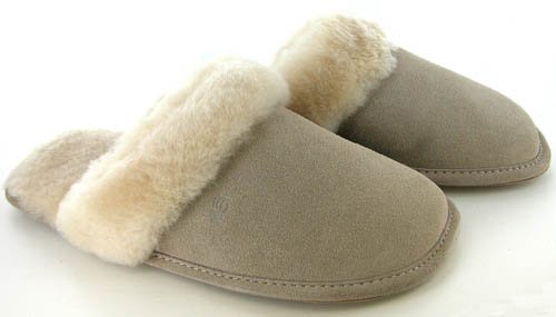 Bearpaw Scuff Women's Slippers Shoes Sheepskin